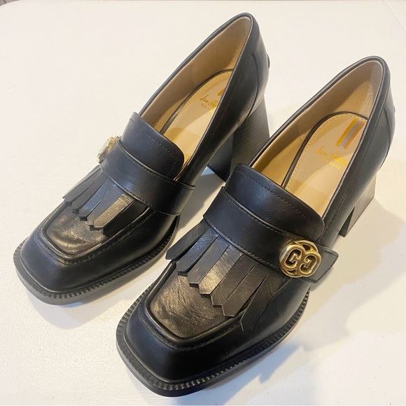 SAM EDELMAN Quinly Block Heel Loafer Kilty Loafer Pumps - Picture 5 of 16